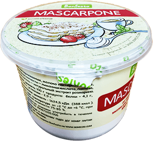 Сыр мягкий "Маскарпоне" "Bonfesto" 78% 500г коробка (г.Туров, РБ)