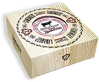 Сыр мягкий "Камамбер" 50% 150г деревянная упаковка (г. Жуковка, Россия)