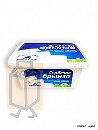 Купить Сыр мягкий "Сербская брынза" 45% 450г коробка (г. Шабац, Сербия)