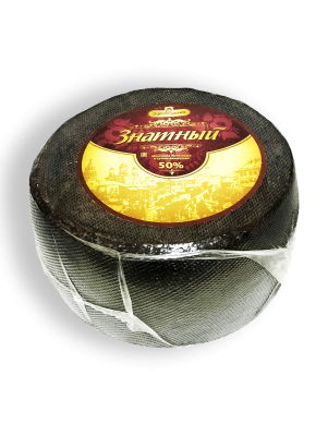 Сыр полутвердый Здравушка ЗНАТНЫЙ 50% 8кг пленка