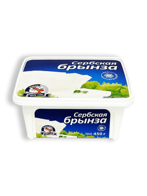 Сыр мягкий Mlekara Sabac Сербская брынза 45% 450г коробка
