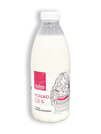 Фото Молоко ультрапастеризованное Молочный гостинец 3,6% 0,93л бутылка