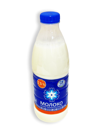 Фото Молоко ультрапастеризованное Витебское молоко 2,5% 0,95л бутылка