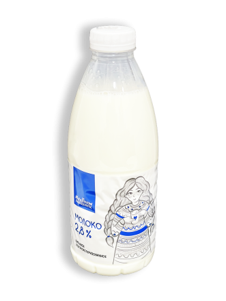 Фото Молоко ультрапастеризованное Молочный гостинец 2,8% 0,93л бутылка