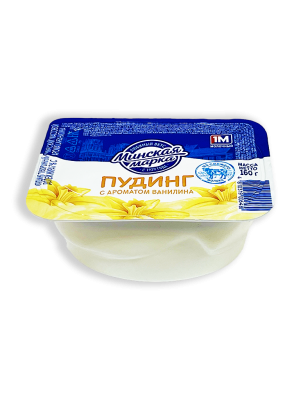 Пудинг творожный Минская марка ванильный 7% 160г ванночка