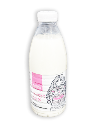 Фото Молоко ультрапастеризованное Молочный гостинец 3,2% 0,93л бутылка