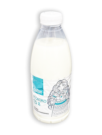 Фото Молоко ультрапастеризованное Молочный гостинец 1,5% 0,93л бутылка