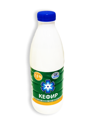 Фото Кефир Витебское молоко 2,5% 950г бутылка