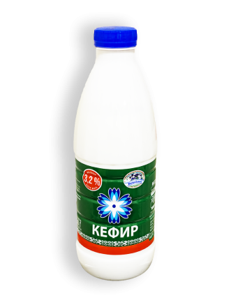 Фото Кефир Витебское молоко 3,2% 950г бутылка