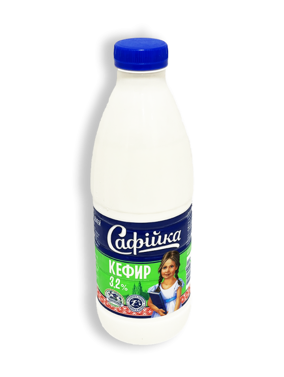 Кефир Сафiйка 3,2% 950г бутылка